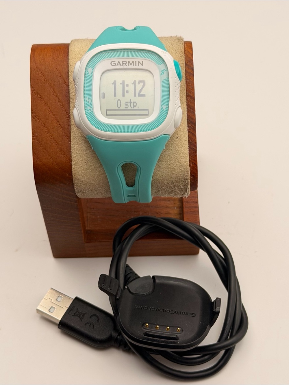 Garmin Forerunner 15, Tested, Charger Included, New Band, Very Good
